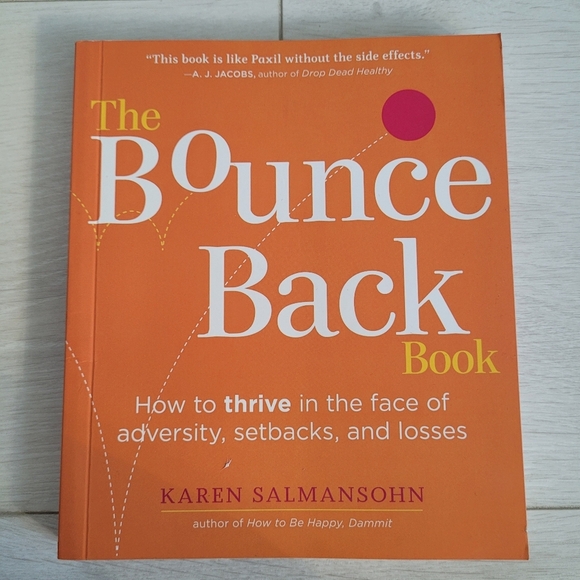 The Bounce Back Book Paperback - Self-help, Psychology, Personal Development - Picture 1 of 7